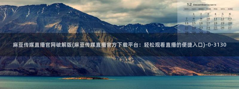 麻豆视频排行文案