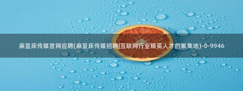 麻豆视频分类：麻豆床传媒官网应聘(麻豆床传媒招聘|互联网行业精英人才的聚